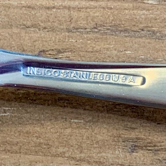 Insico Flatware 5 Pc Place Setting International Silver SCOPE Luxury Line SS USA - Picture 8 of 9